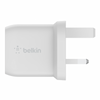 Belkin BoostCharge Pro Dual USB-C GaN Wall Charger 45W  (25W USB-C +20W USB-C)