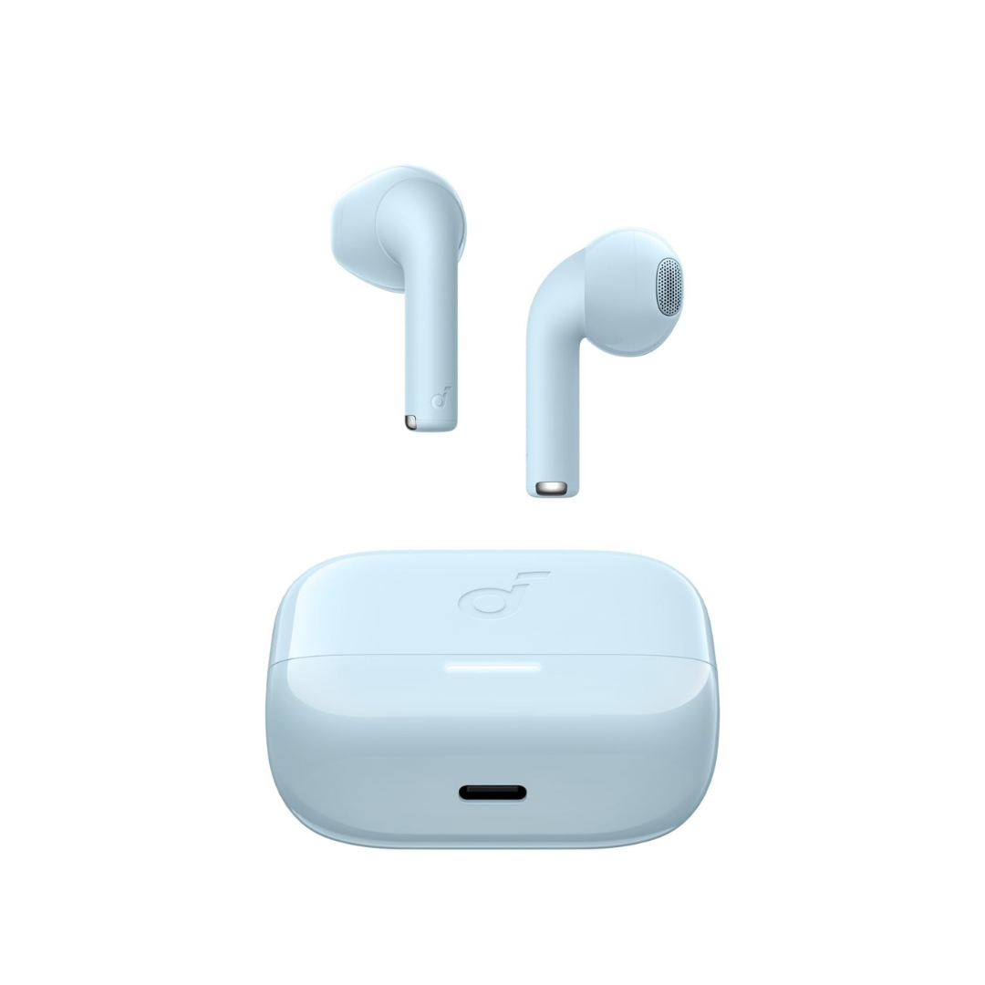 Soundcore K20i by Anker, Semi-in-Ear Earbuds, Bluetooth Wireless, 36H Playtime - Blue