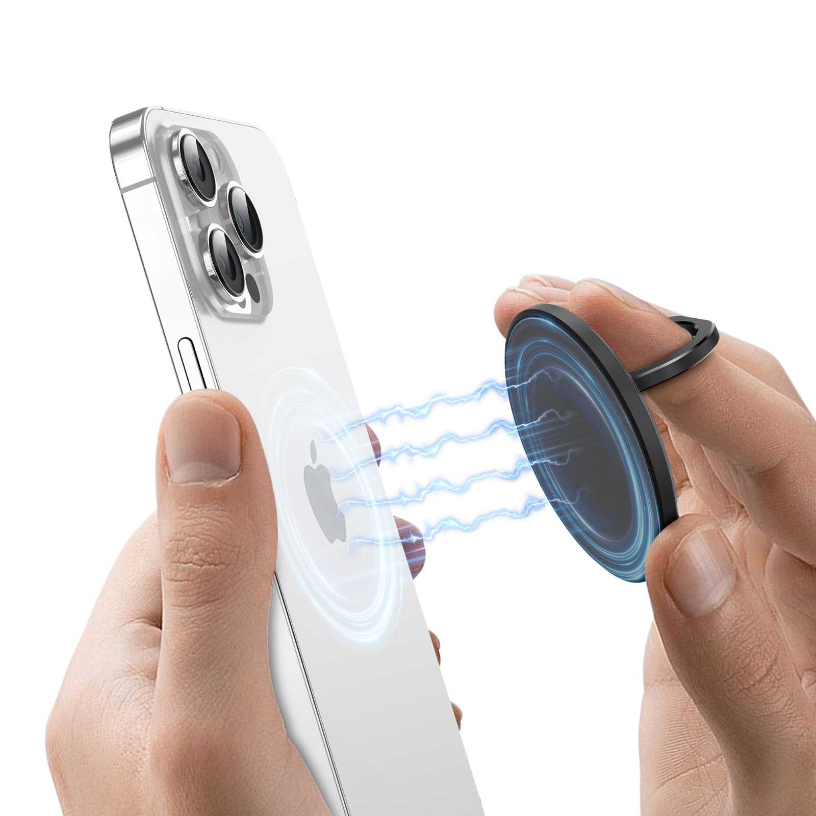 Green Lion Snap Grip Magsafe Holder - Purple - مقبض حمل الهاتف ٣٦٠ درجة من شركة قرين لايون