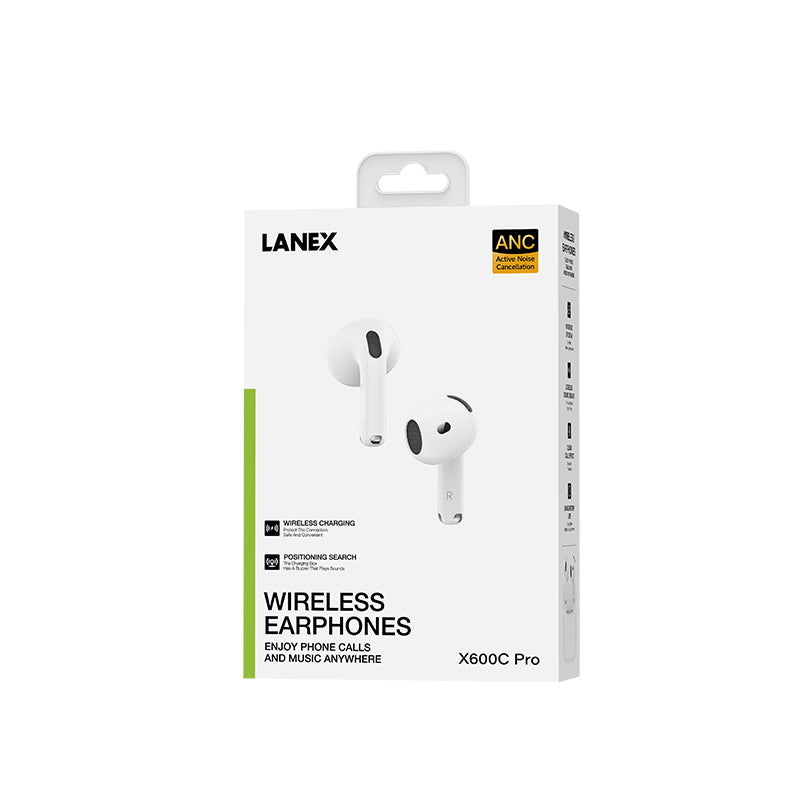 LANEX X600C PRO Wireless ANC Earphones