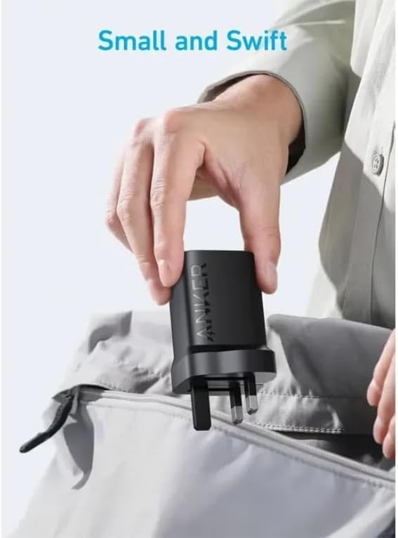 Anker - 336 Charger (67W) Dual PD 3 Port Wall Charger (A2674), black