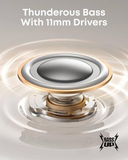 Soundcore By Anker P41i ANC Earbud, 6 Microphones, Built-in Phone Stand, and 3000mAh Power bank - Black