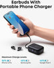 Soundcore By Anker P41i ANC Earbud, 6 Microphones, Built-in Phone Stand, and 3000mAh Power bank - Black