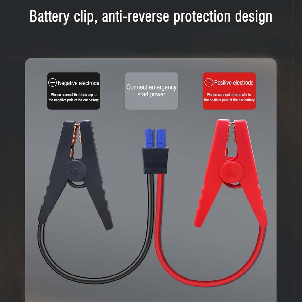 Brave BJS 11 Pro Super Capacitor Jump Starter - 1000A for 6.0L Petrol & 4.0L Diesel Engines, Charges to 100% in Under 3 Min, for All 12V Cars - Grey