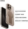 Uniq Heldro Max iPhone 16 Pro Max Case | FlexGrip™ Multi-Purpose Phone Case + Magnetic Charging + Camera Stand