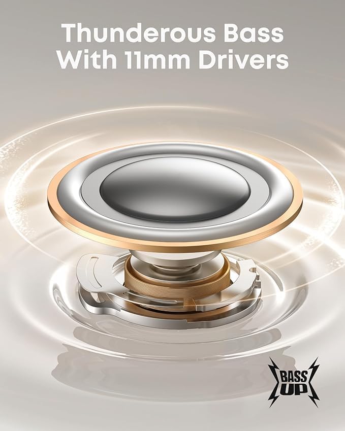 Soundcore By Anker P41i ANC Earbud, 6 Microphones, Built-in Phone Stand, and 3000mAh Power bank - White