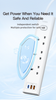 LANEX LC68U GAN PD30W Multifunction Power Socket 3250W 2M (UK PLUG) - WHITE