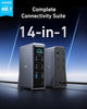 Anker Prime Charging Docking Station (14-in-1 Dual Display 160W) - Gray