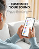 Soundcore K20i by Anker, Semi-in-Ear Earbuds, Bluetooth Wireless, 36H Playtime - Blue