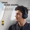 Soundcore by Anker, Space One Active Noise Cancelling Headphones, 40H ANC Playtime - Black