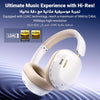 UGREEN HiTune Max5C Headphones Wireless, 75H Playtime, Adaptive Noise Cancelling - White cream