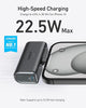 Anker iPhone 16 Portable Charger, Nano Power Bank with Built-in USB C Connector, 5,000mAh Portable Charger 22.5W, for iPhone 16/15 Series, Samsung S22/23 Series, iPad Pro/Air, AirPods, and More