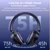 UGREEN HiTune Max5C Headphones Wireless, 75H Playtime, Adaptive Noise Cancelling - Black
