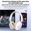 UGREEN HiTune Max5C Headphones Wireless, 75H Playtime, Adaptive Noise Cancelling - White cream