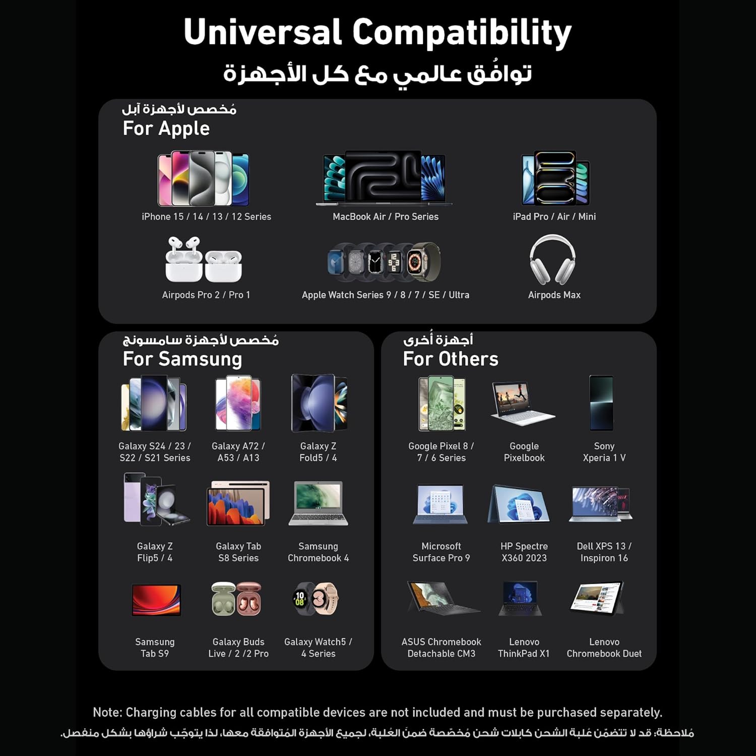 Anker Prime 100W USB C Charger, 3-Port Foldable and Compact GaN Charger, For MacBook Pro/Air, iPad Pro, iPhone 16/15/14 Series