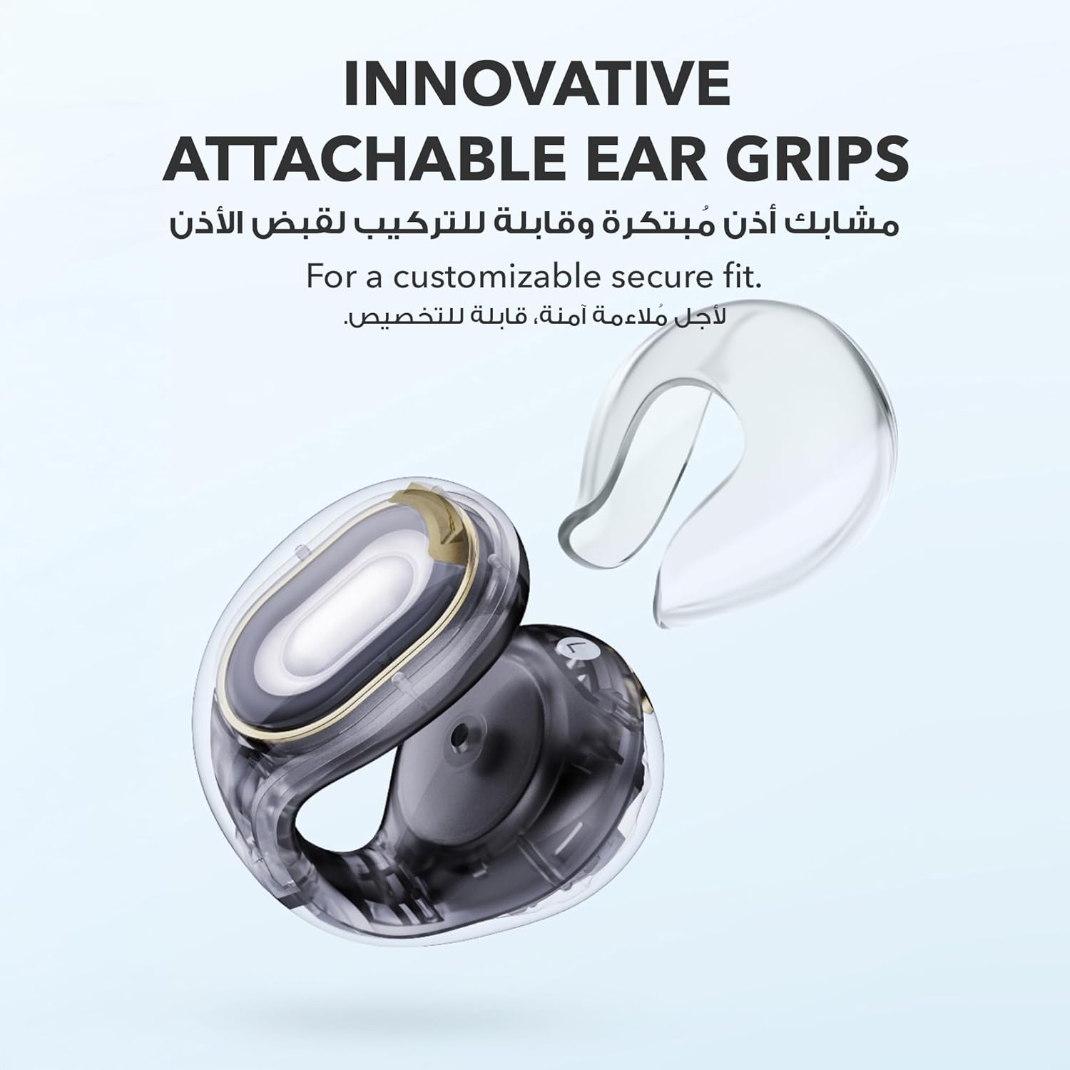 Soundcore C30i by Anker, Open-Ear Earbuds, Clip-On Headphones