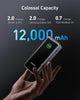 Anker Prime 12,000mAh 130W Power Bank, 65W USB-C Single-Port Max, Smart Display, Active Shield 2.0