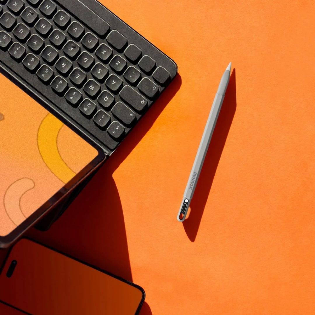 Momax Mag.Link Pop Magnetic active stylus pen (Black)