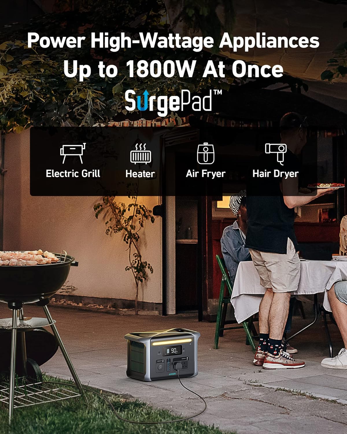 Anker 757 Portable Power Station 1500W  (PowerHouse 1229Wh)