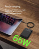 بنك طاقة Belkin BoostCharge ثلاثي المنافذ لأجهزة الكمبيوتر المحمولة 20K مع منافذ USB-C وUSB-A