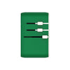 Momax 1-World+ 3-Port 25W Travel Charger Built-In USB-C Cable - Green