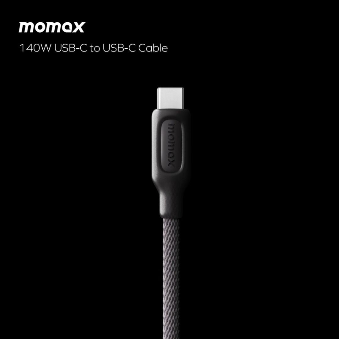 Momax 1-World 140W Gan 4 Ports Ac Travel Adapter Including 140W Usb-C To Usb-C Cable