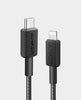 Anker 322 USB-C to Lightning Cable – 10 ft / 3 m, Black, 60 W PD – Model A81B7H11