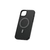 جراب/غطاء مغناطيسي من Baseus لهاتف iPhone 15 Series Fauxther Series - أسود