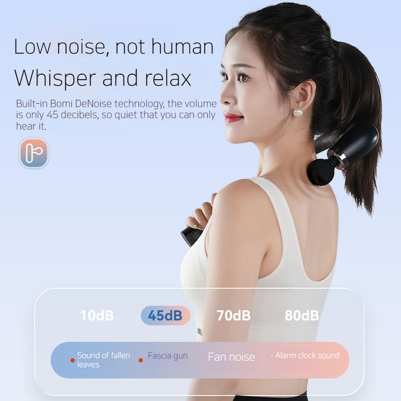U-Shaped Massage Gun Back Massager for Pain Relief Deep Tissue Body Massager