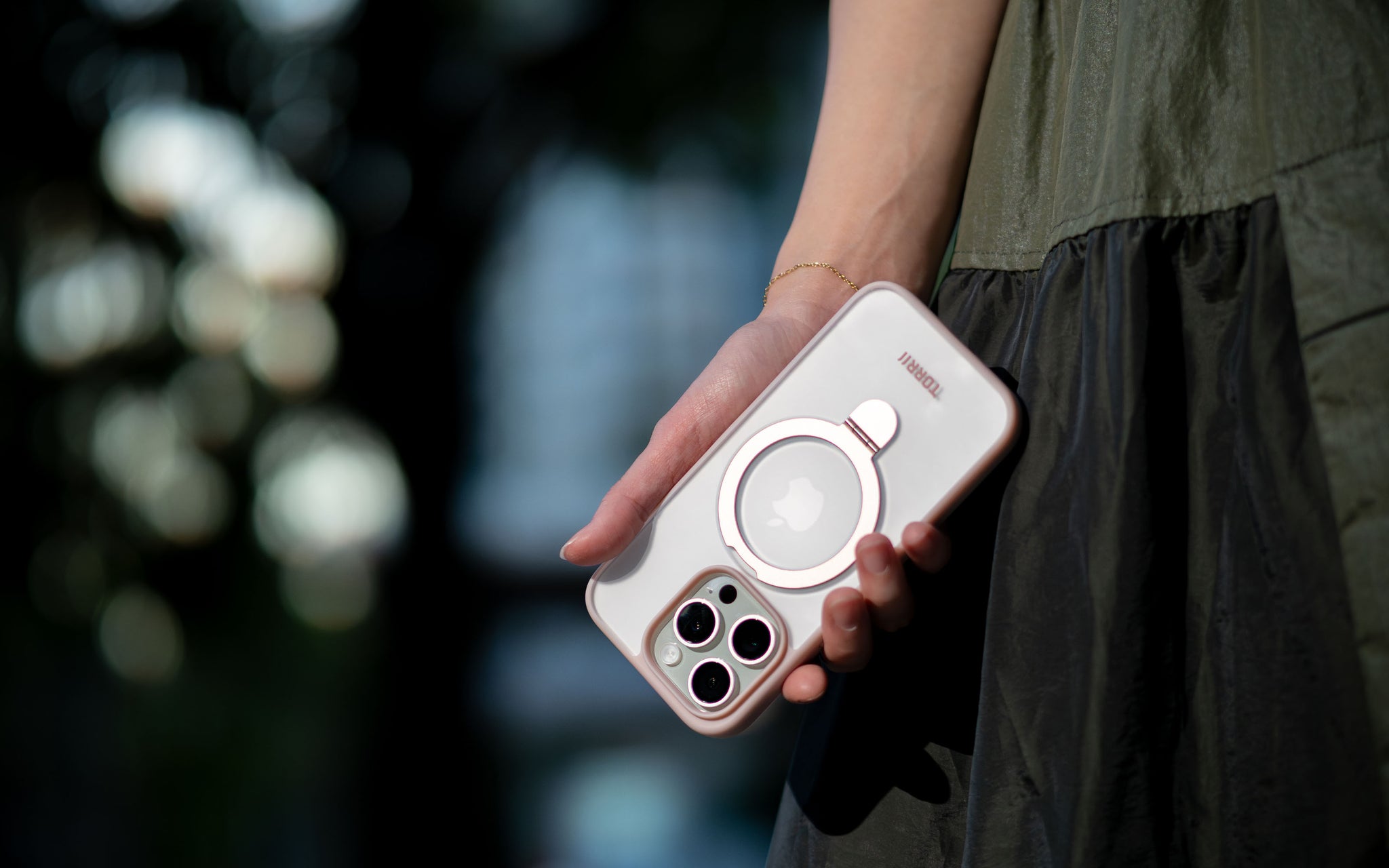 Torrii TORERO (Stand Case+MagSafe Compatible) for iPhone 15 Pro / Pro Max - Pink