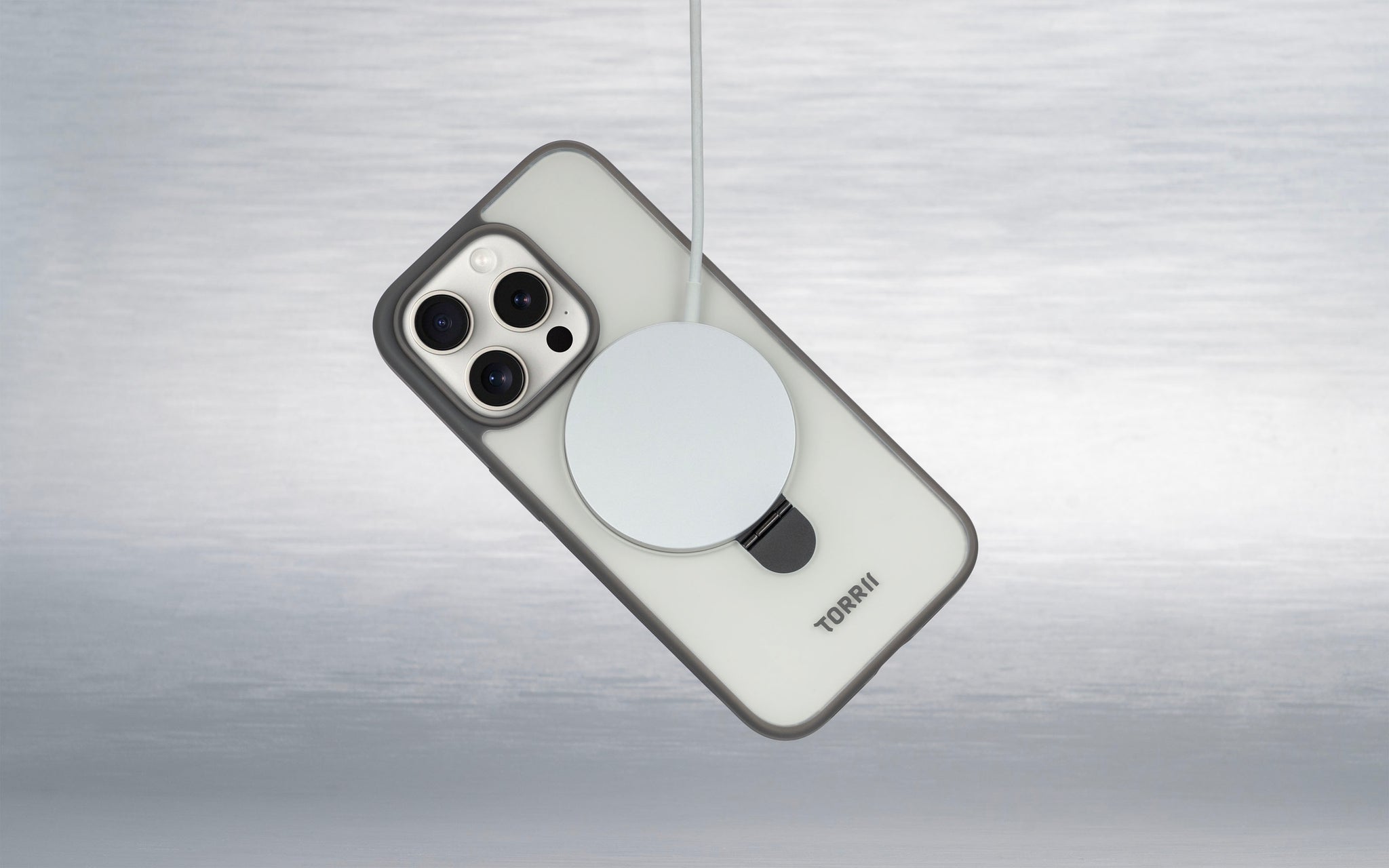 Torrii TORERO (Stand Case+MagSafe Compatible) for iPhone 15 Pro / Pro Max - Black