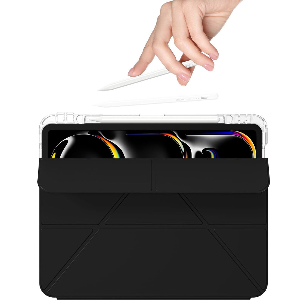 Amazing Thing Case for ipad 11" Pro Minimal Detachable Protective Case 2024 - Black