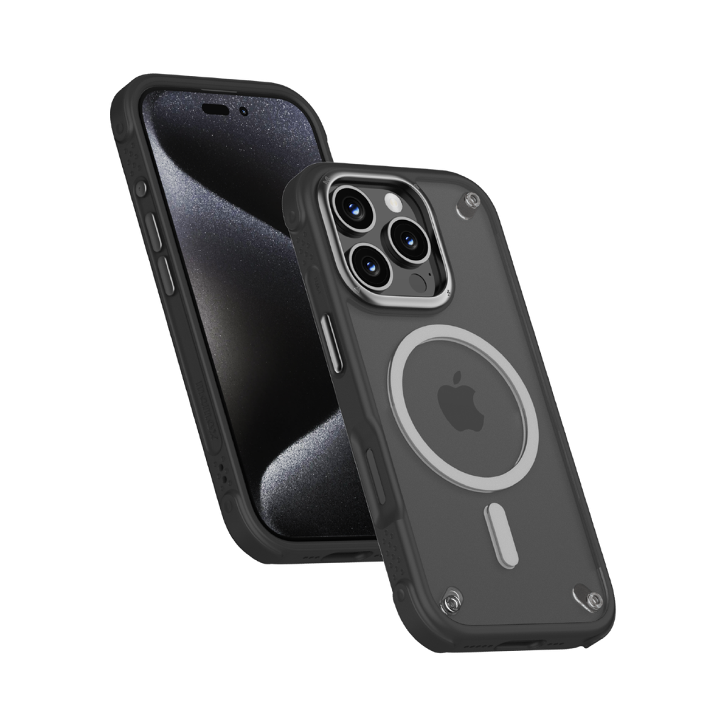 Momax Air Magnetic Case for IPHONE 16 Pro / Pro Max - Black