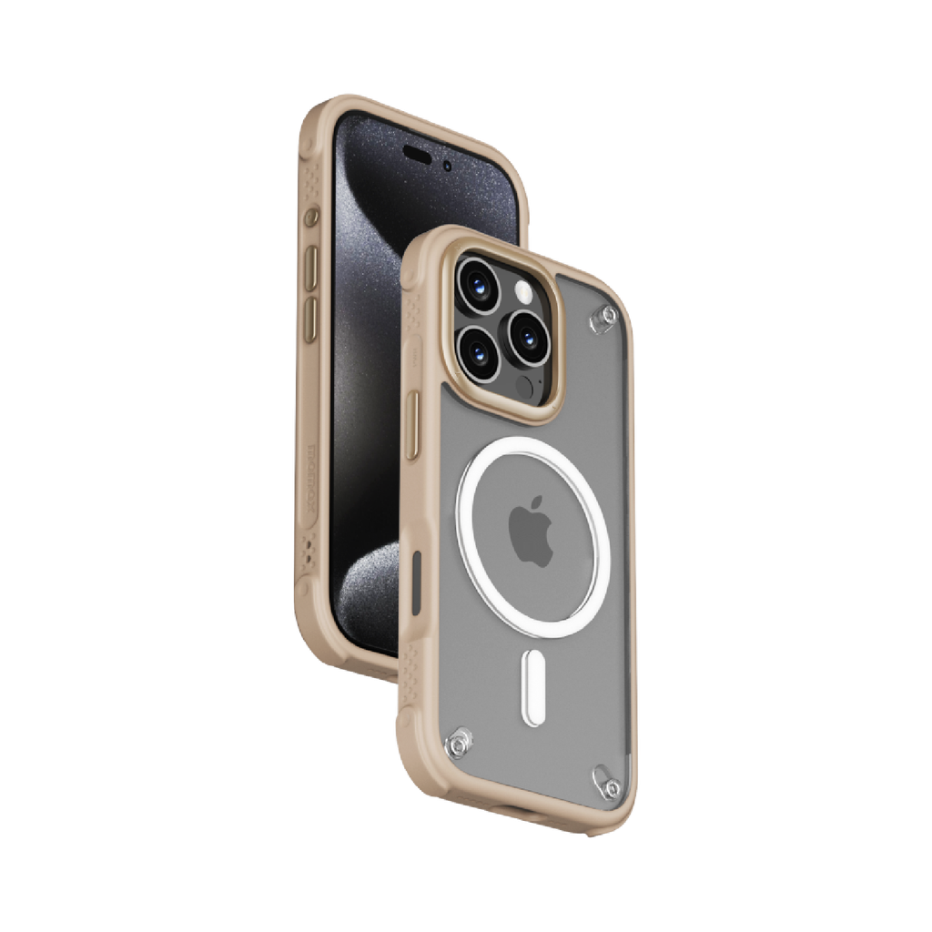 Momax Air Magnetic Case for IPHONE 16 Pro / Pro Max - Gold