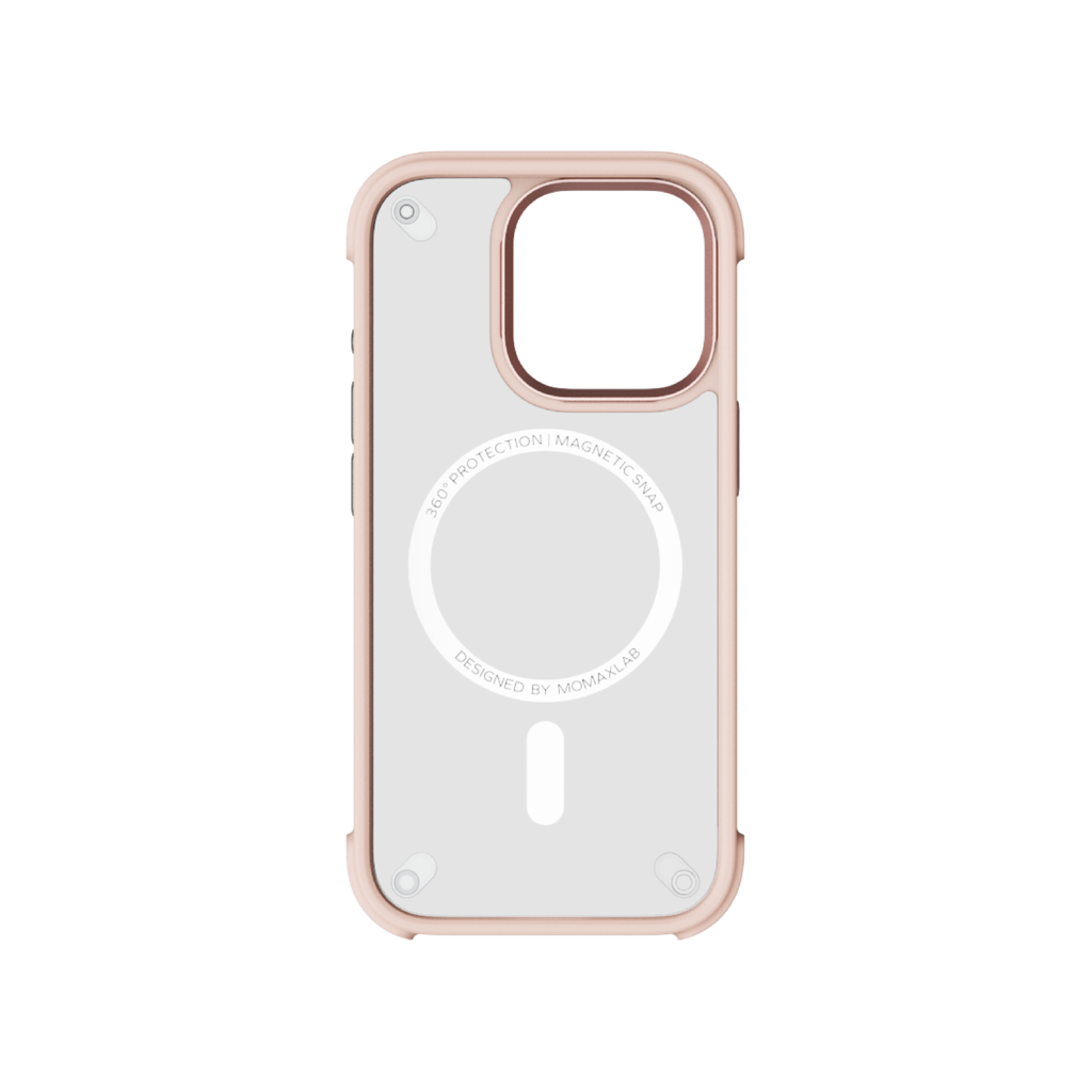 Momax Air Magnetic Case for IPHONE 16 Pro / Pro Max - Pink
