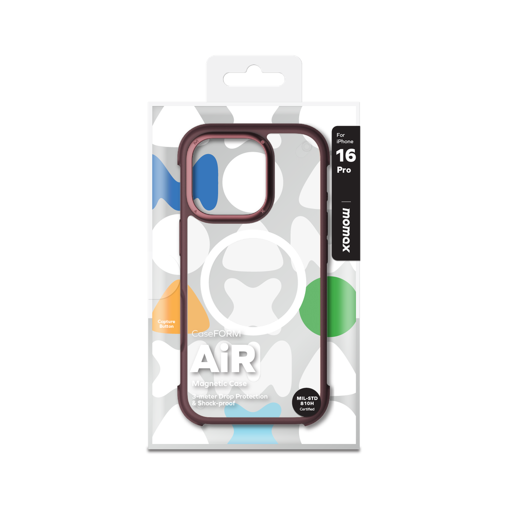 Momax Air Magnetic Case for IPHONE 16 Pro / Pro Max - Purple