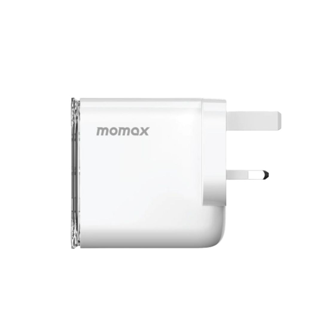Momax 1-Charge Flow+ 3-Port 80W GaN Charger USB-C & USB-A