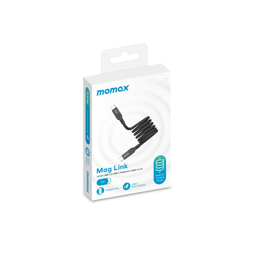 Momax 100W 1M Mag.Link Magnetic USB-C to USB-C Cable