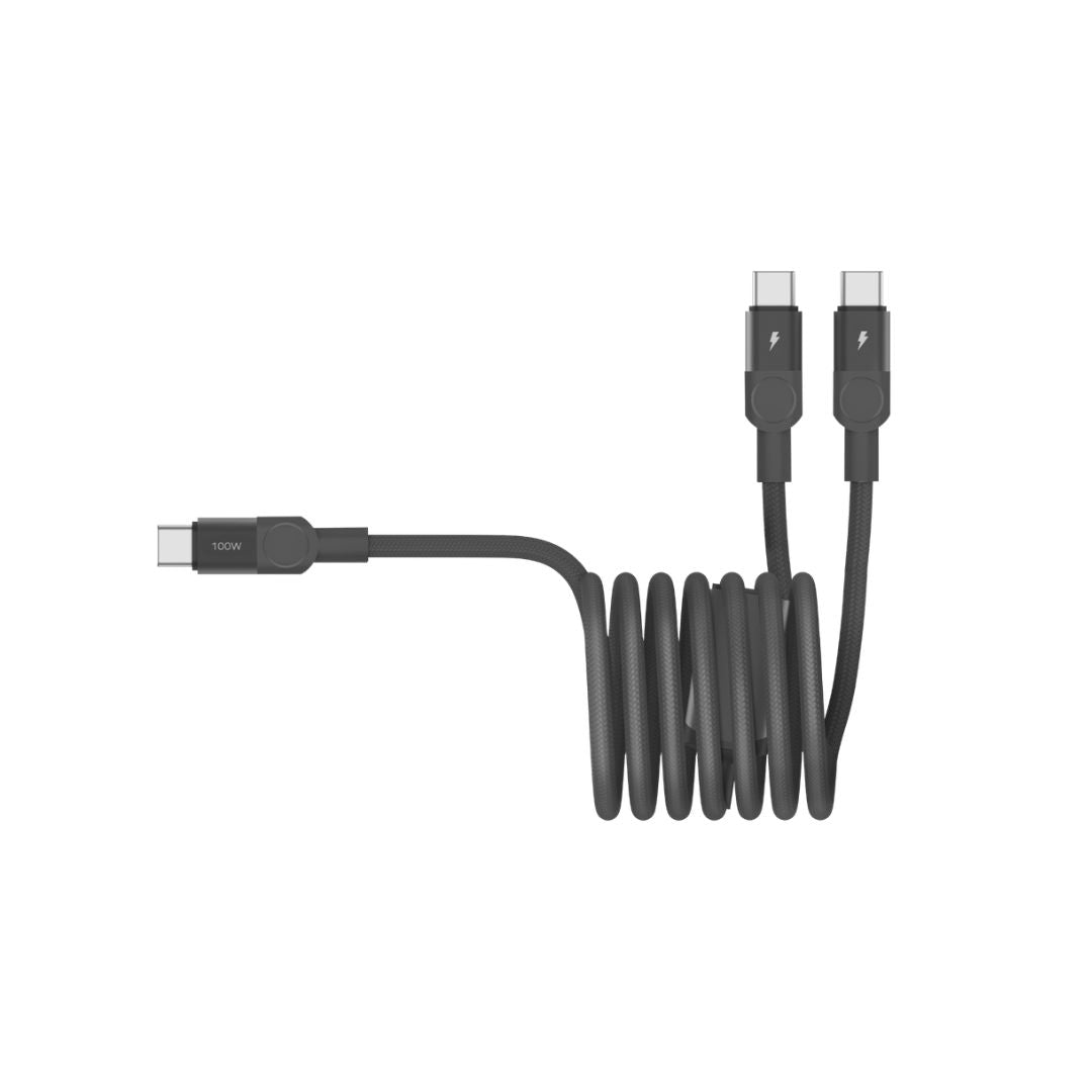 Momax 100W 2M Mag.Link Magnetic USB-C to 2 USB-Cs Cable
