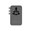Momax 1-World² 100W 4-Port Mini Universal Travel GaN Charger with Dual AC