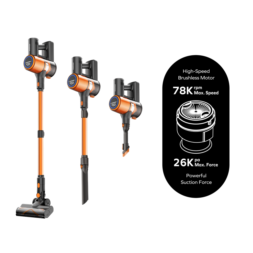 Momax 1-Home Cordless Vacuum Cleaner RO7 (UK PLUG)