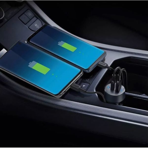 Anker Power Drive PD+USB 35W Car Charger Black/Gray