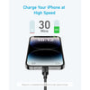 Anker USB-C To Lightning Braided Cable 1.8m Black