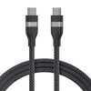 Anker 240 W USB-C to USB-C Braided Cable (0.9 ft, Model A82E2H11) – Fast PD Charging