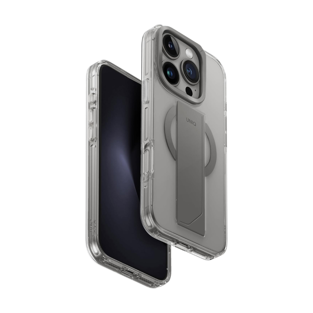 Uniq Heldro Max iPhone 16 Pro Max Case | FlexGrip™ Multi-Purpose Phone Case + Magnetic Charging + Camera Stand