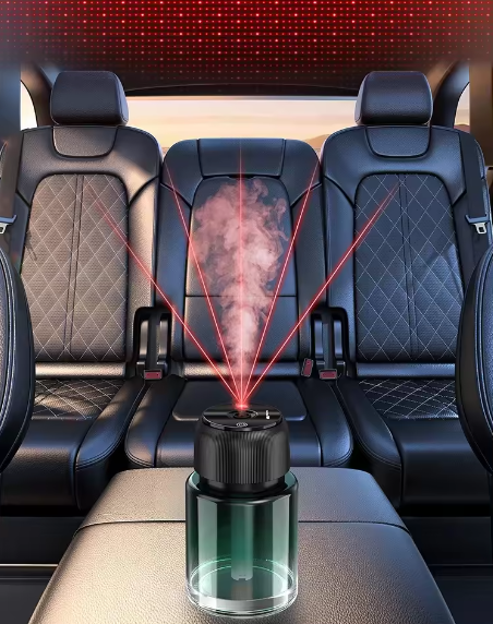 Car Air Fragrance Diffuser 160ml with Star Top Light