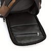 Fashion Crossbody Sling Waterproof Bag With USB Charging Port (Blue & Brown)