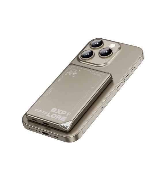 Wiwu  Ultra-Thin Magsafe Powerbank 5000mAh Explore Series Wireless