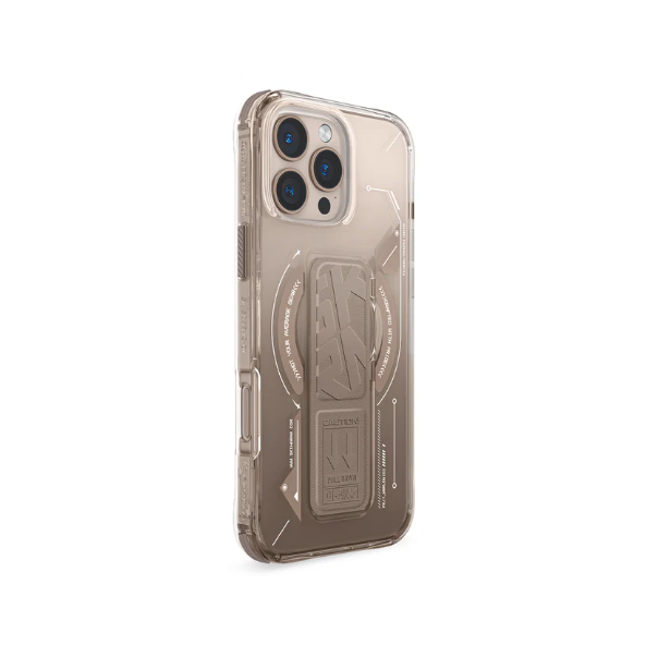 Skinarma HELIO Mag-Charge iPhone 16 Pro / Pro Max with Grip-Stand - Gold
