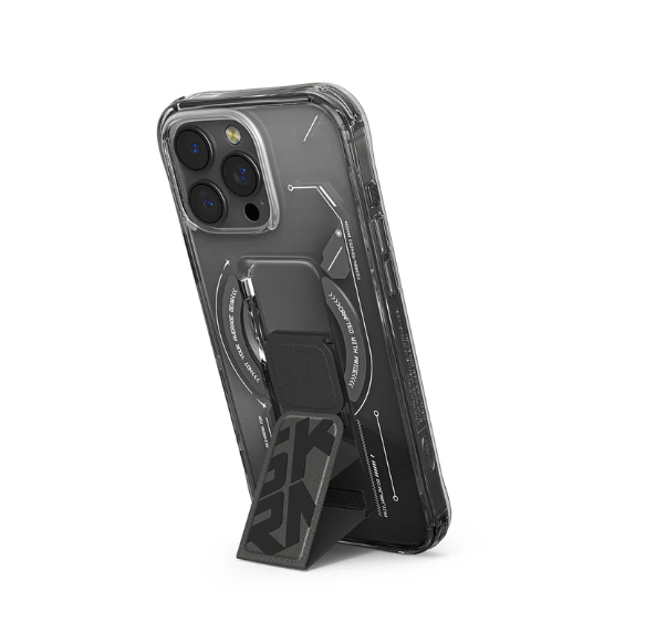 Skinarma HELIO Mag-Charge iPhone 16 Pro / Pro max with Grip-Stand - Black